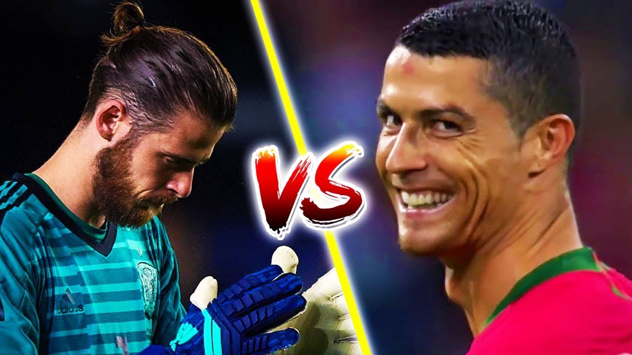 Cristiano Ronaldo ● Vs David De Gea - All Goals - 2010_2018