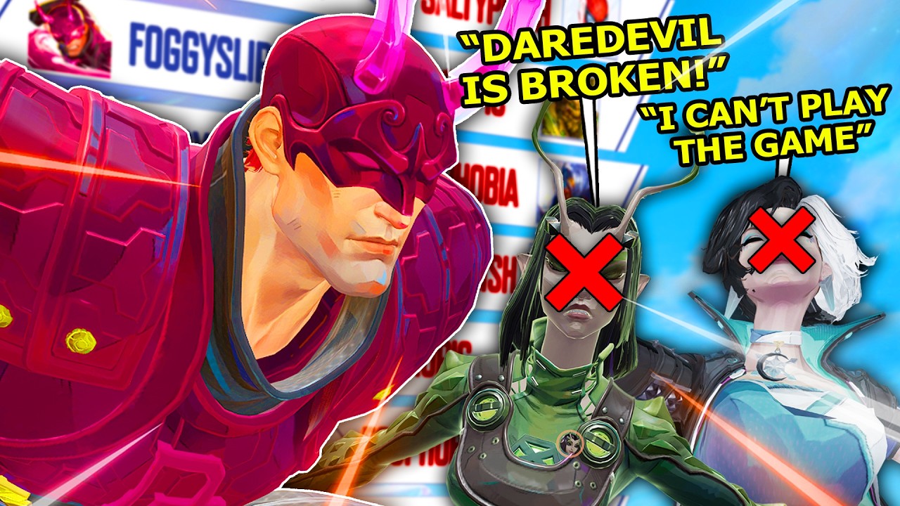 Daredevil vs 6 Supports Proves This Hero Is Broken in Marvel Rivals