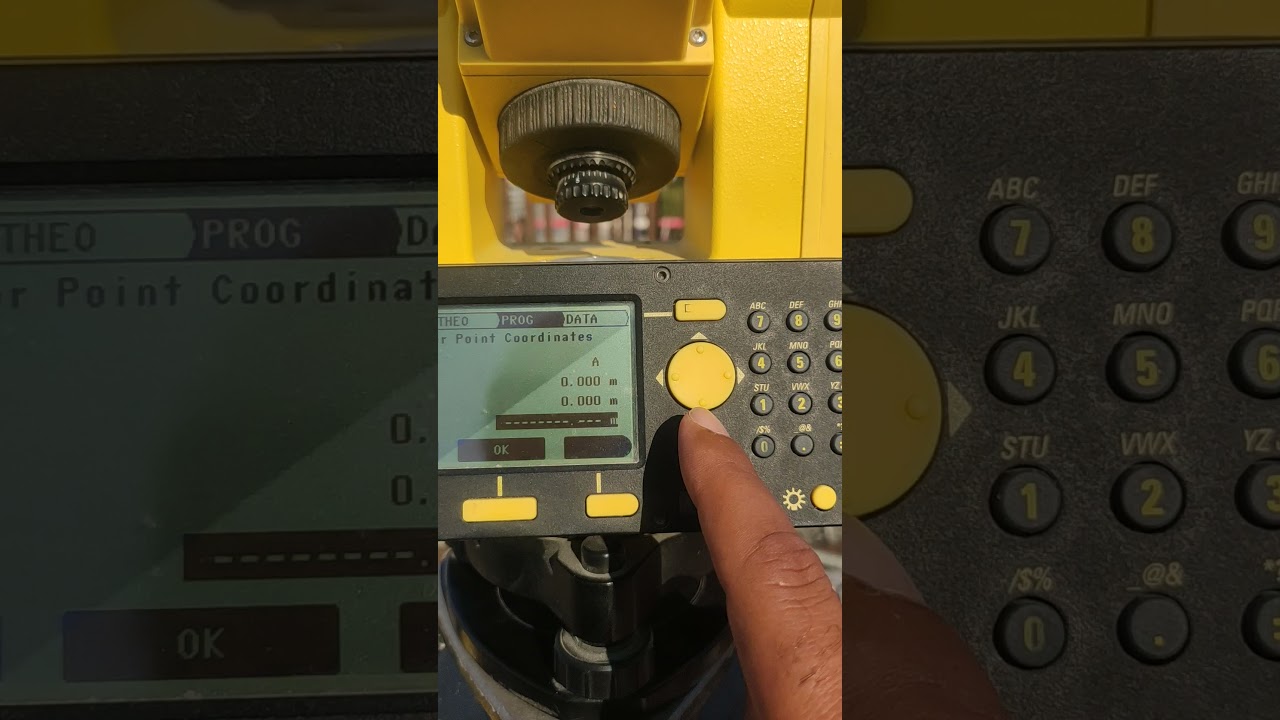 leica builder405 setting and hight transfer