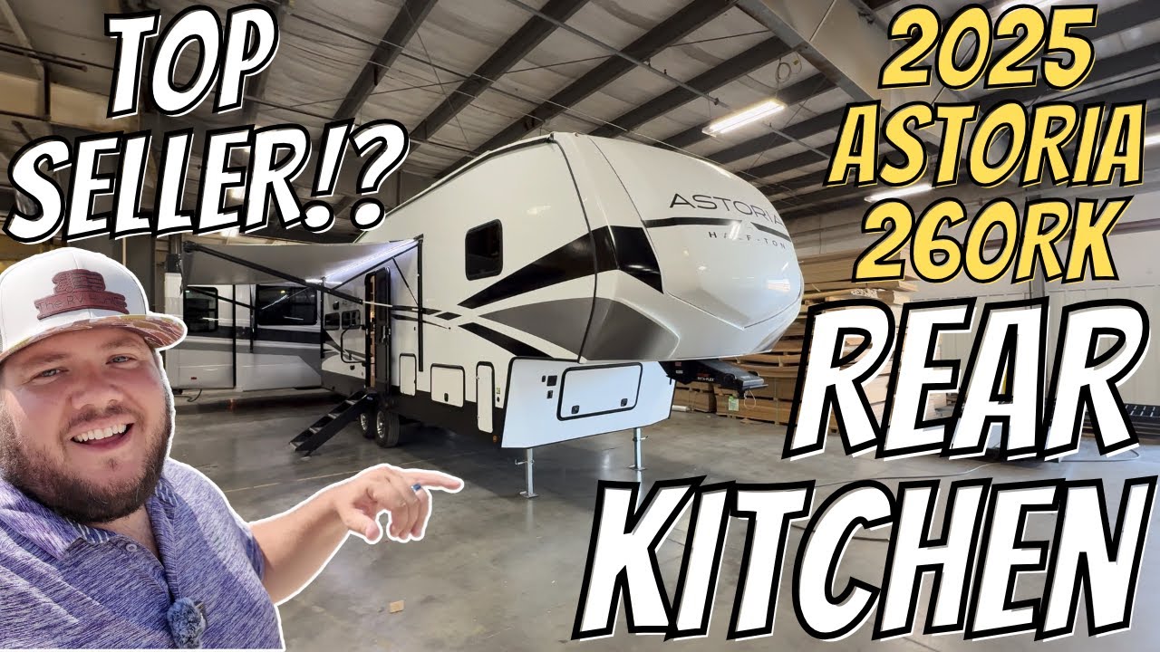 Lightweight Rear Kitchen 5th Wheel!? 2025 Astoria 260RK