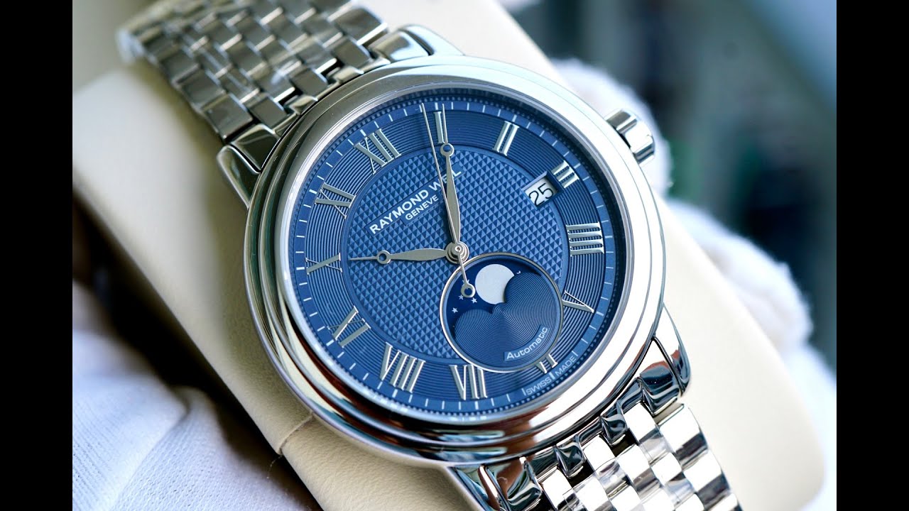 (BDT WATCH) ĐỒNG HỒ RAYMOND WEIL Maestro Automatic Moonphase 2879-ST-00508 2879ST00508