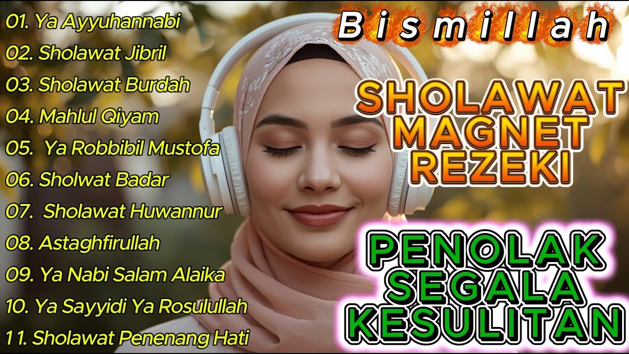 KUMPULAN SHOLAWAT TERBARU 2026 | SHOLAWAT PELANCAR REZEKI | Sholawat Jibril, Sholawat Badar, Nariya