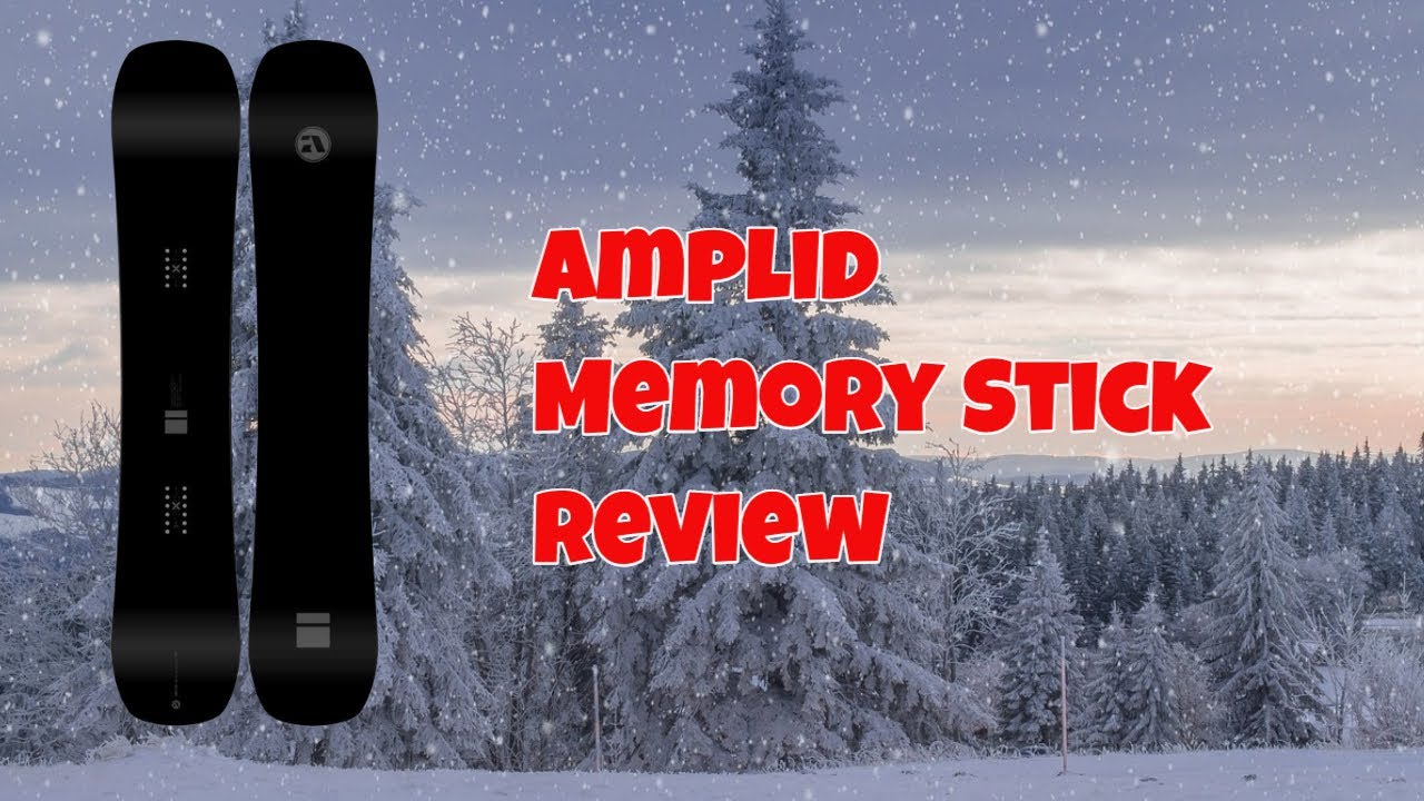 The 2025 Amplid Memory Stick Snowboard Review