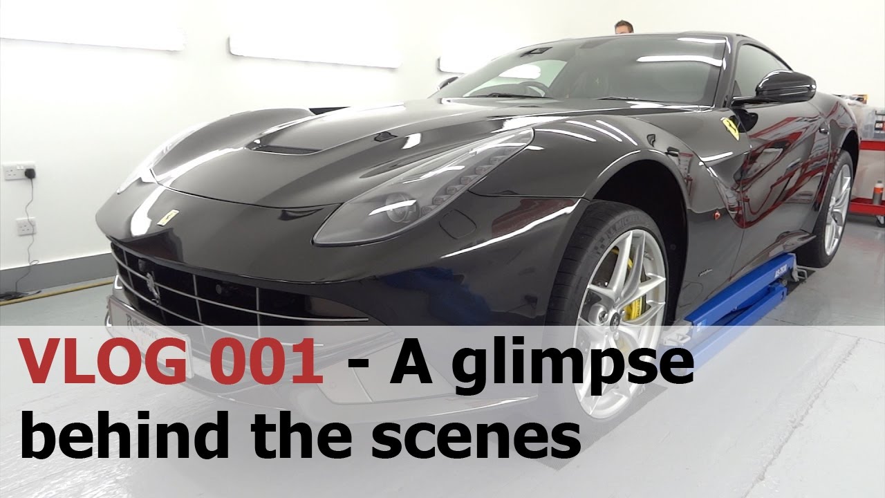 Ferrari F12 and Porsche 991 GTS detailing - Cambridge Autogleam VLOG 001