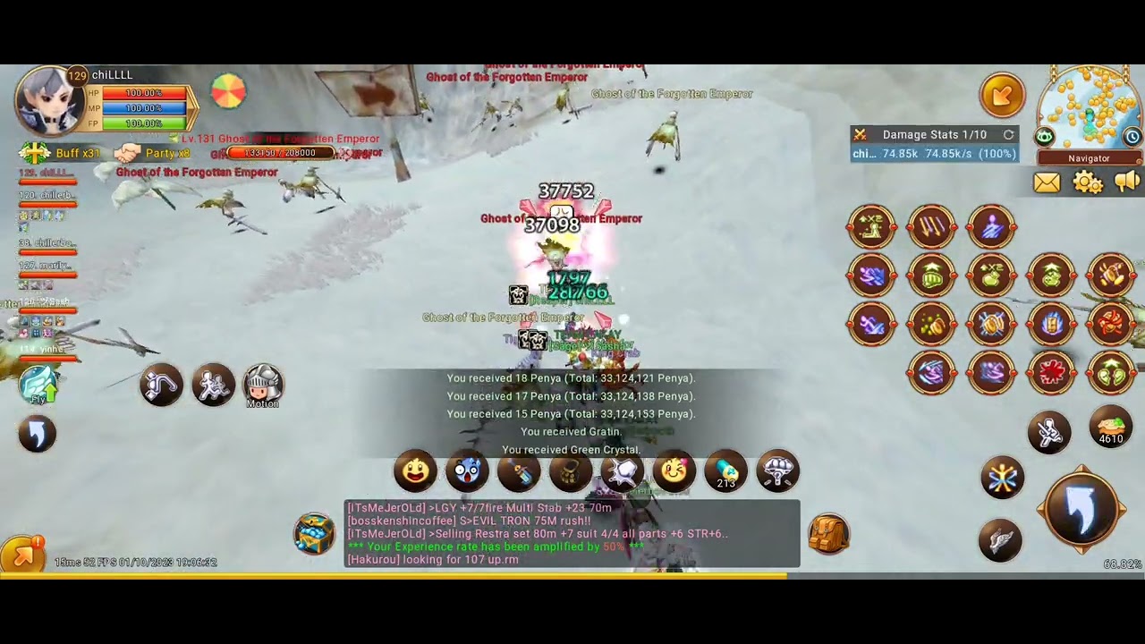 FLYFF UNIVERSE - YOYO JESTER LVL 129