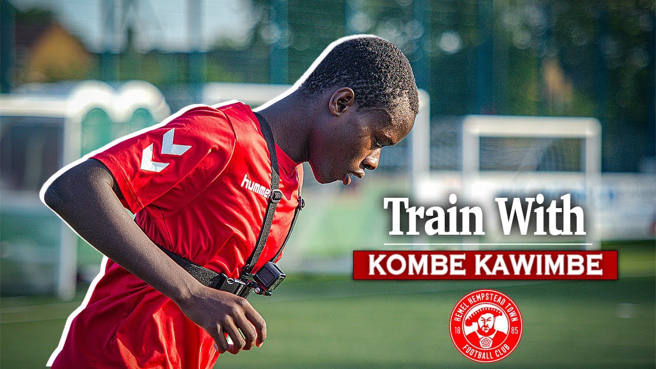 TRAIN WITH : Kombe Kawimbe | INSIDE TRAINING | Hemel Hempstead Town FC