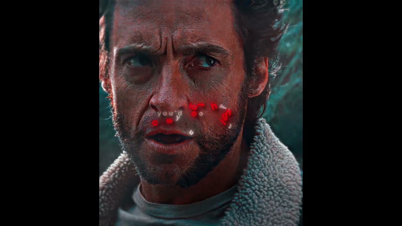 Big Temper Too ( Hugh Jackman ) as Wolverine | CANTO DE LUNA (Slowed) - Edit