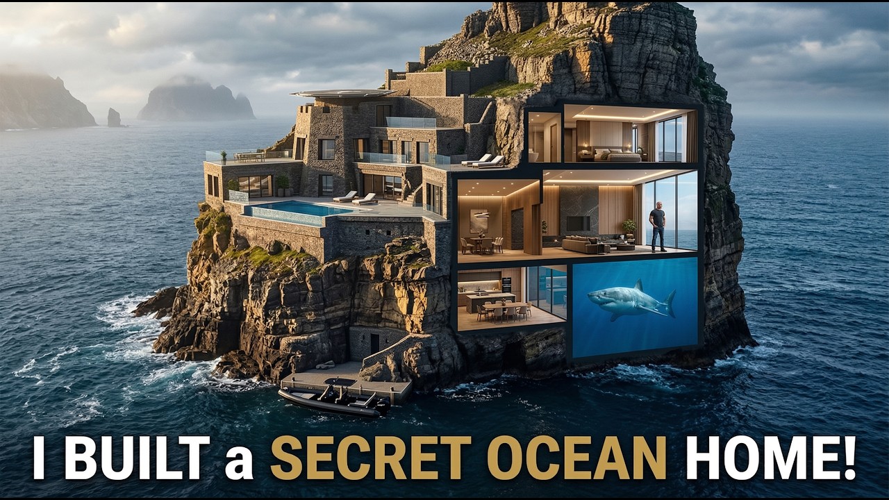 Engineering an Impossible Modern Villa Under the Sea (Step-by-Step)