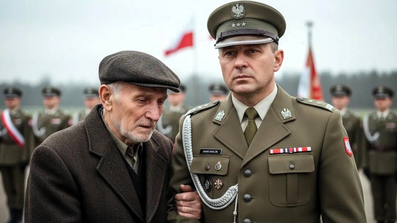 Strażnicy na pogrzebie generała ceremonię powstrzymali seniora aż dowódca interweniował