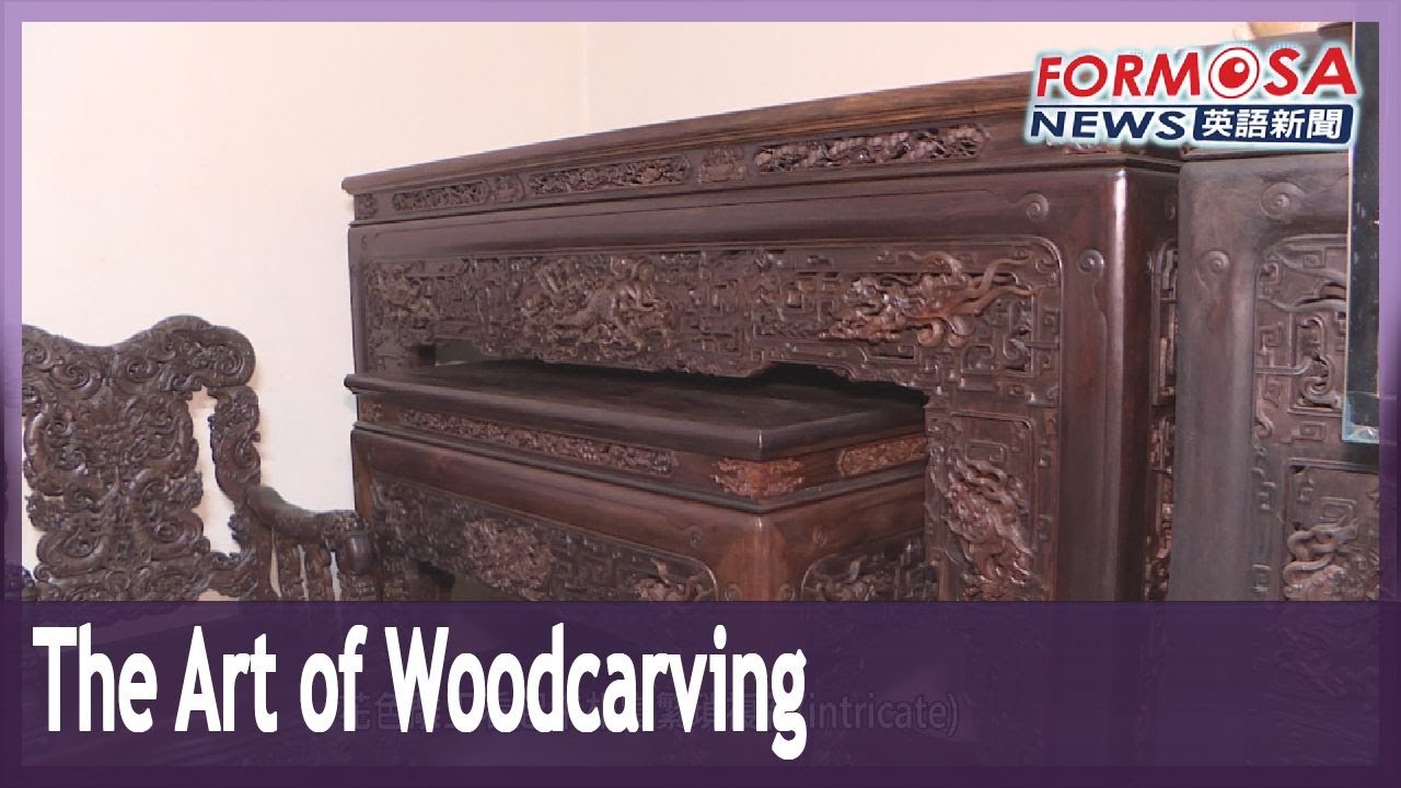 Taoyuan woodcarver keeps traditional craft of altar tables alive