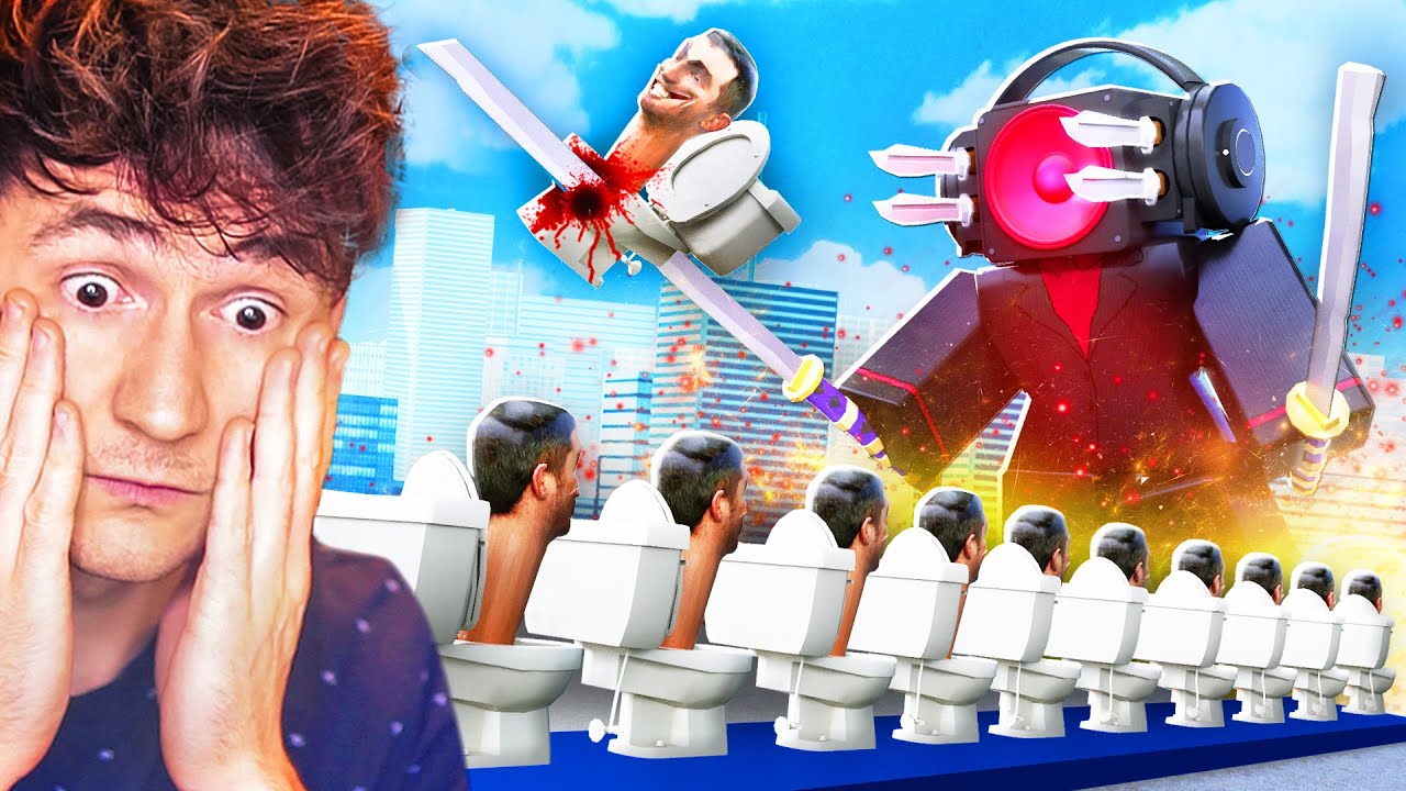 Upgrading Katana Speaker to MAX LEVEL! (Toilet Defense)