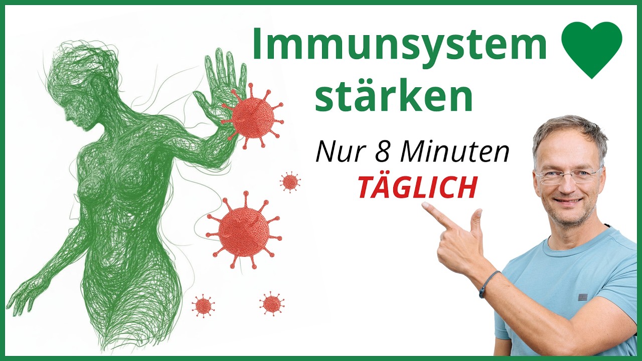 8-Minuten Immunsystem stärken 💚 Lymphsystem anregen