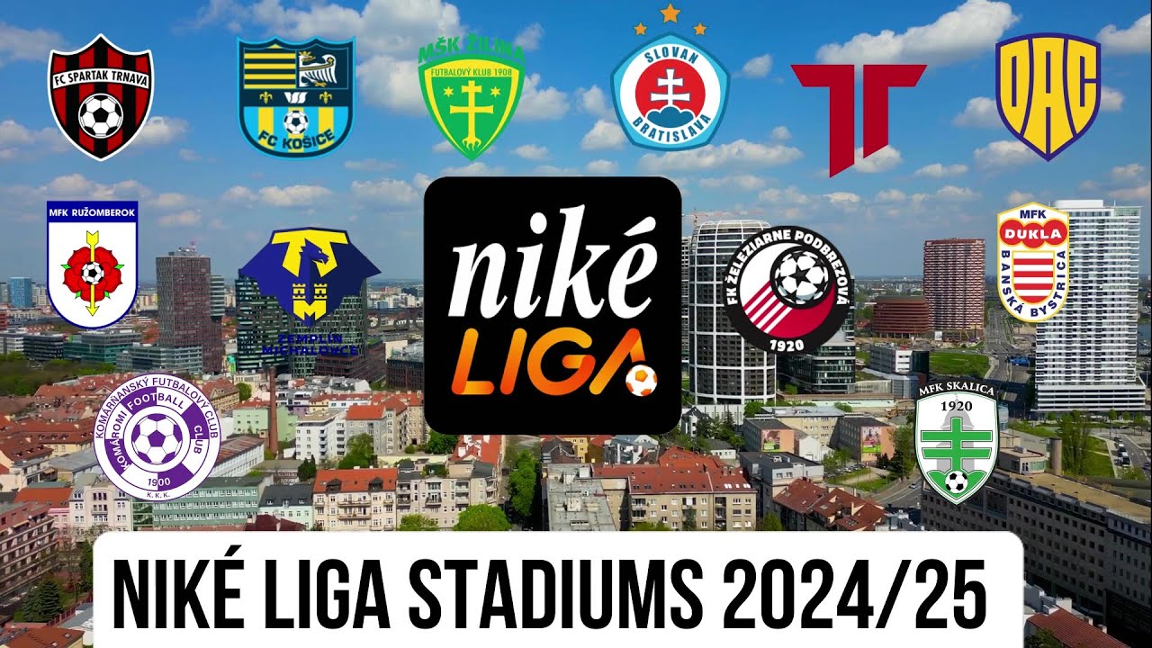Niké Liga Štadióny 2024/25 🇸🇰 🙂