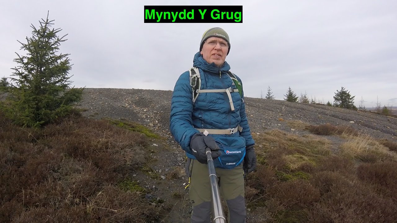 Mynydd y Grug walk from Maenllwyd Inn Rudry, near Cardiff.