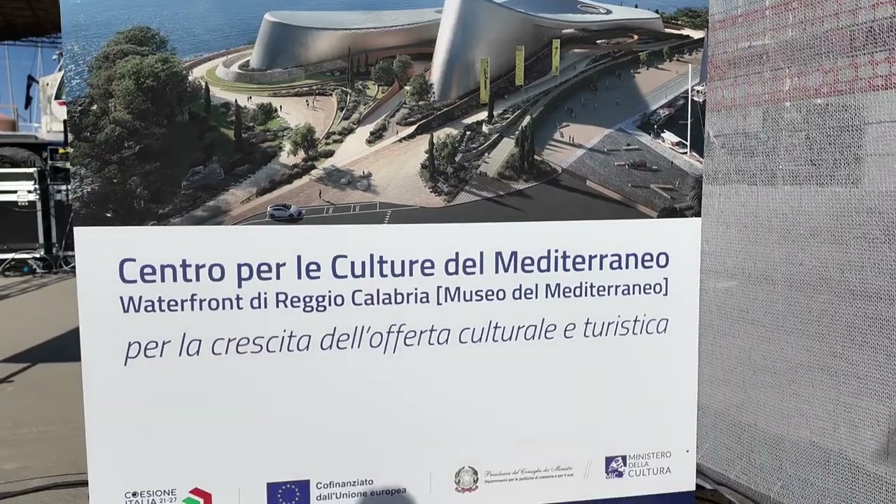 Museo del Mare, le immagini della posa della prima pietra e dell'inizio dei lavori