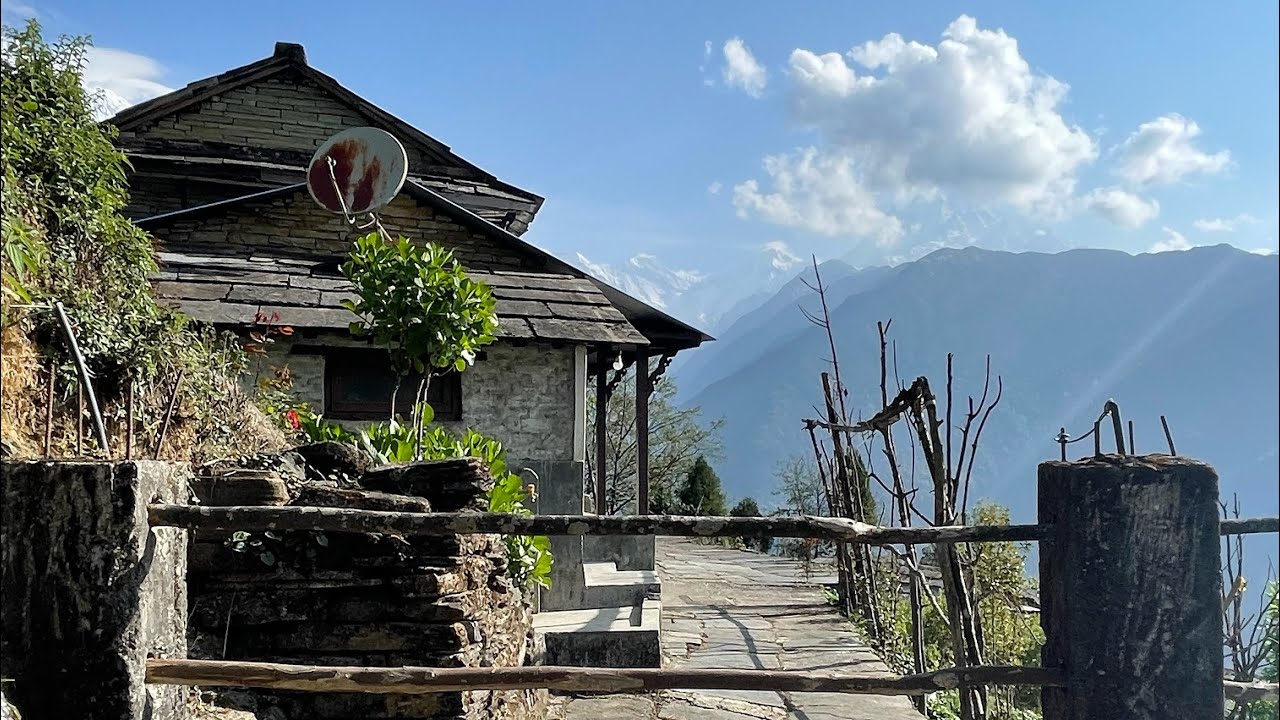 Nepal Vlog - Ghandruk, my beautiful Village from Pokhara Ep.12