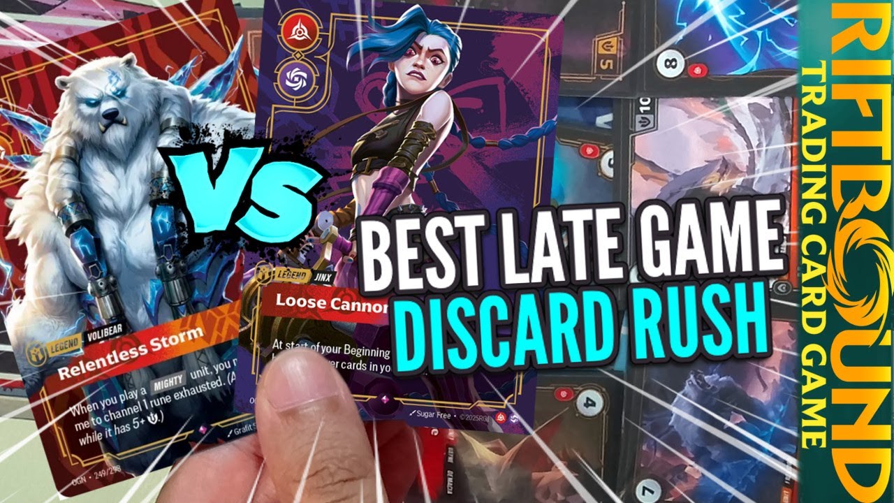 Riftbound TCG Duel – Jinx Vs Volibear (LoL TCG by Riot Games)
