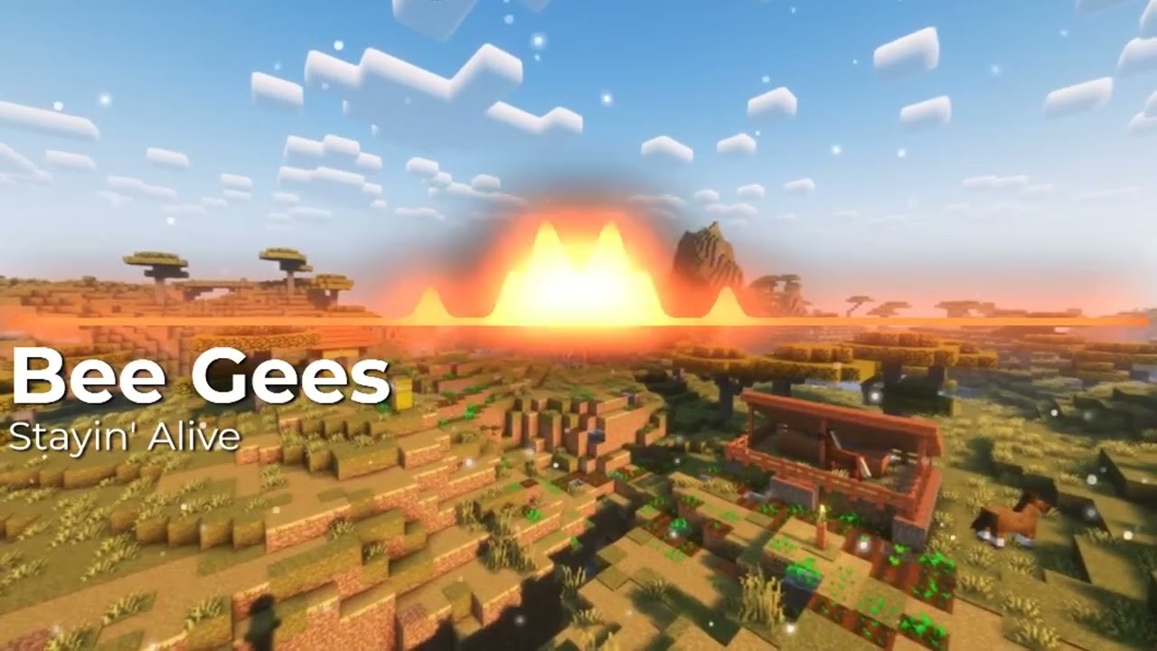 Bee Gees- Staying Alive (Minecraft Note Block Cover)