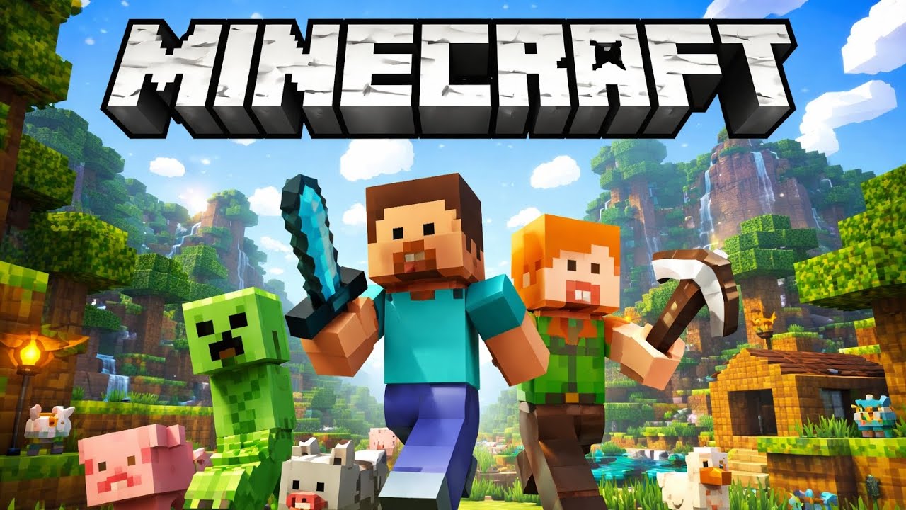 I played Minecraft first time but.
