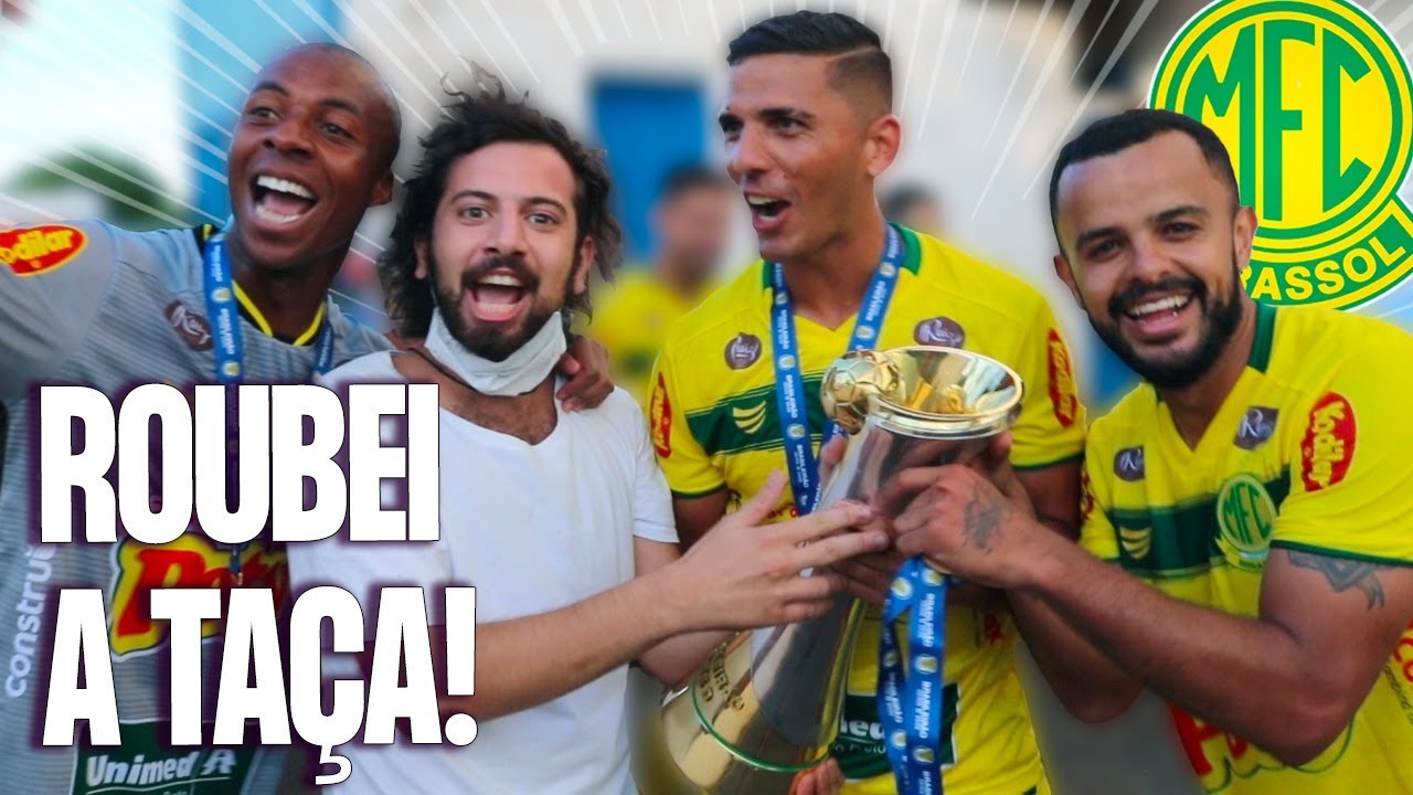 FINAL DA SÉRIE D DO BRASILEIRO: INVADI O VESTIÁRIO E LEVEI A TAÇA!