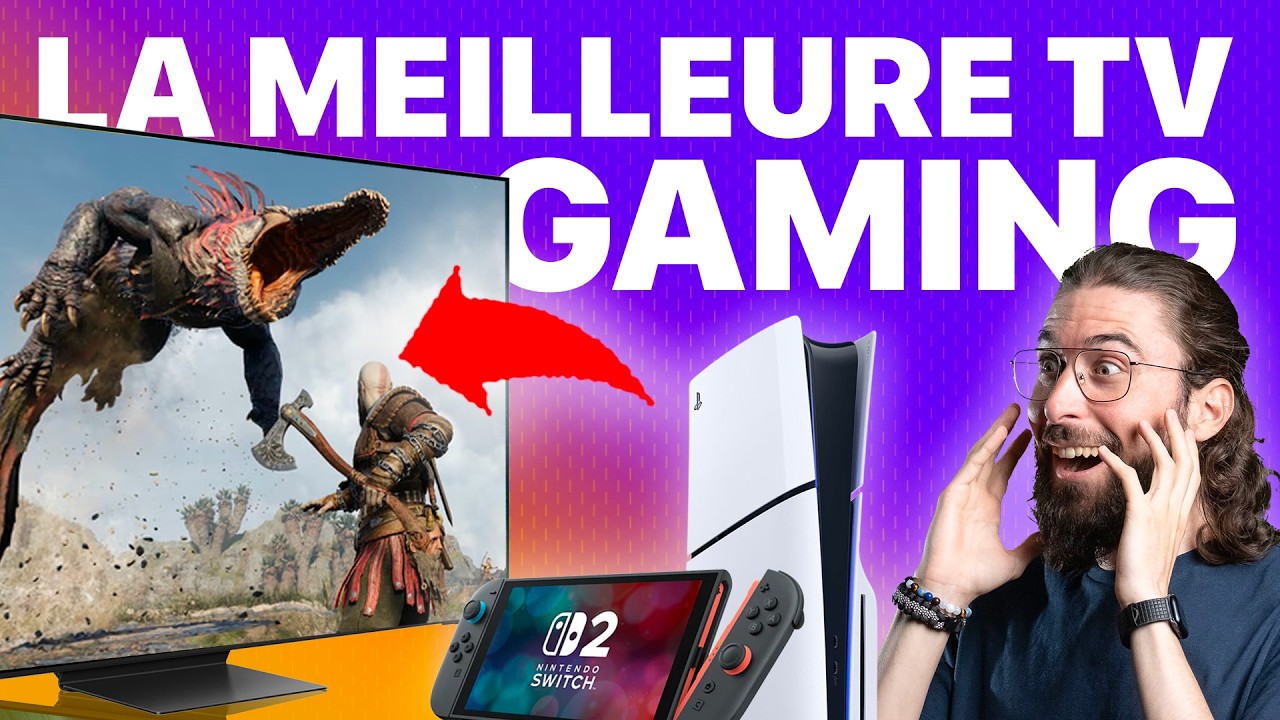 Je t'ai trouvé LA MEILLEURE TÉLÉ GAMING 😱 PS5, Switch 2 et Xbox Series 👌