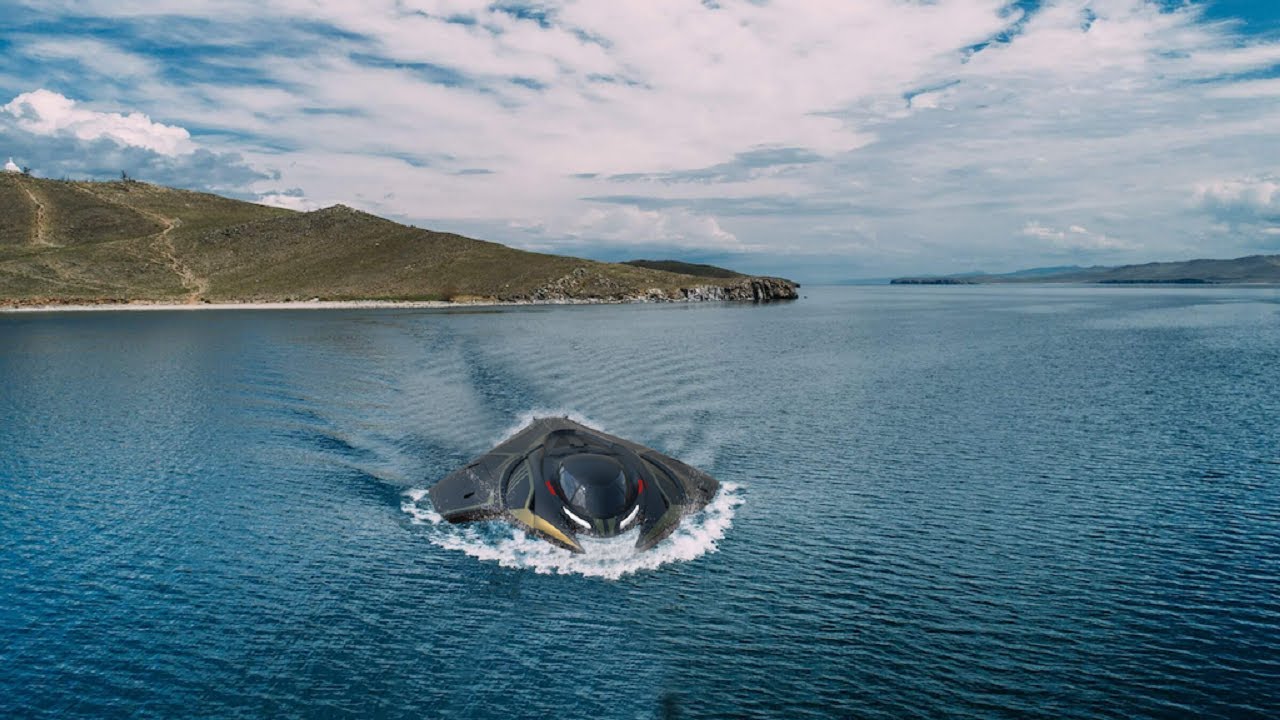 Highland Systems - Armored Submarine Design Inspired By Giant Manta Rays