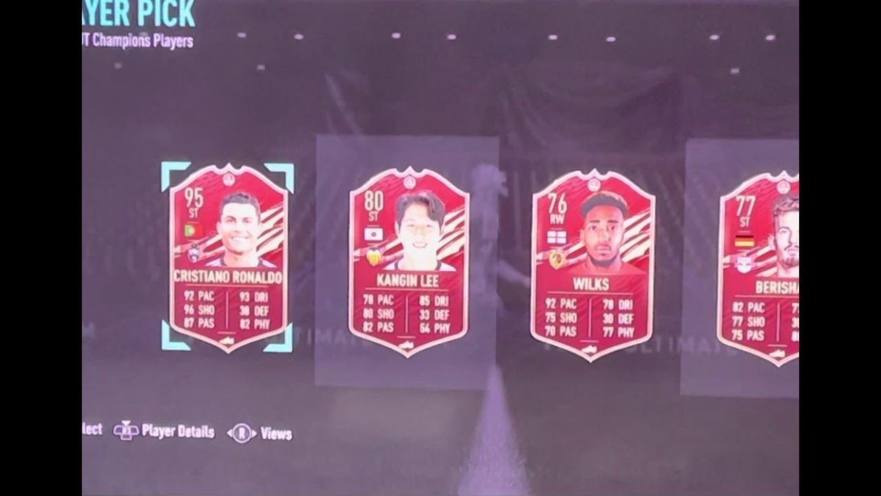 95 IF Red Cristiano Ronaldo FIFA 21 FUT Champions Weekend League Rewards