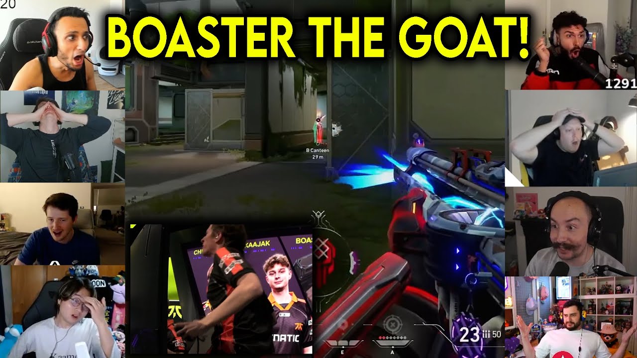 This FNC Boaster 1v1 CLUTCH Granted Fnatic Qualification to Toronto | Valorant Streamers Reacts