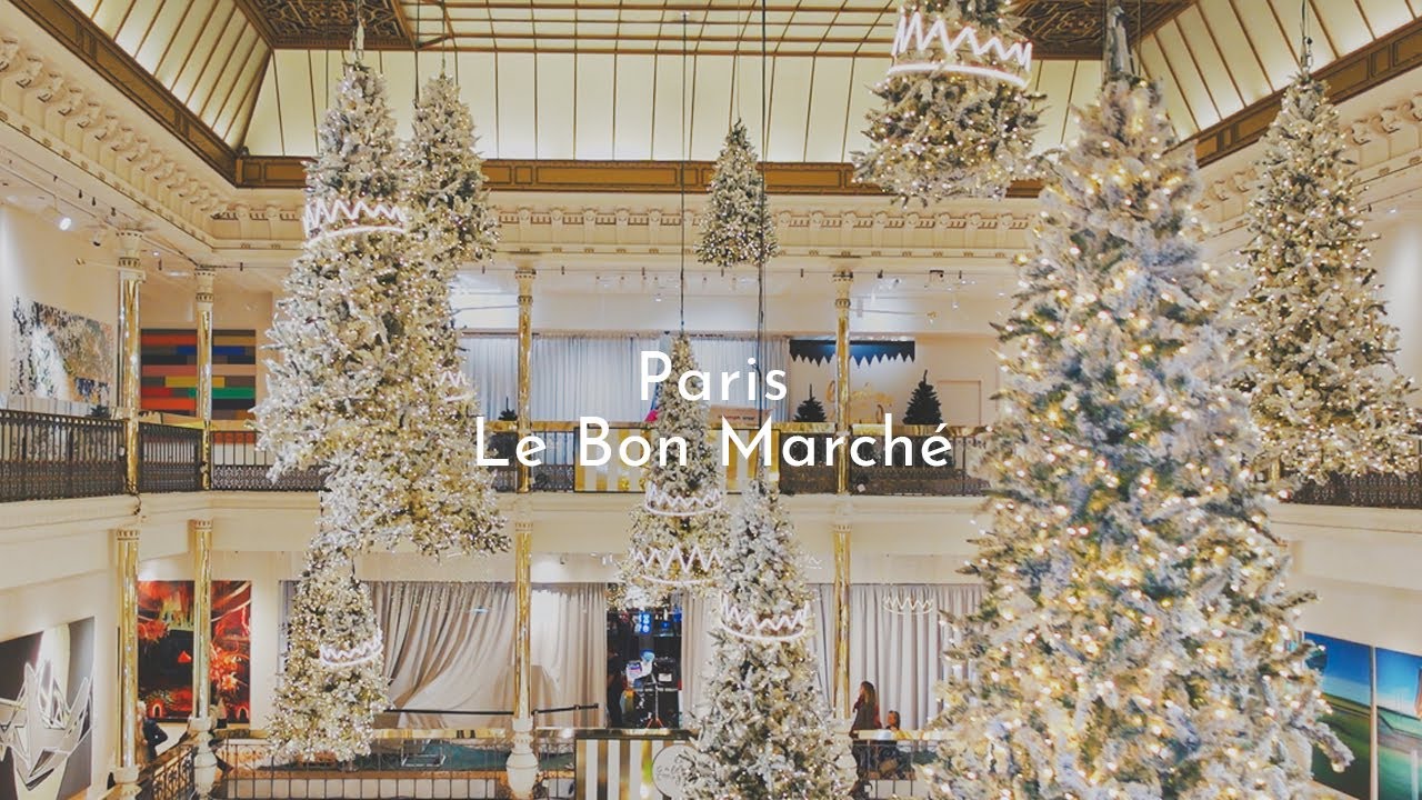 お土産購入にオススメ!!パリの百貨店Le Bon Marché (ル・ボン・マルシェ)でお買い物♪【パリ 旅行】【フランス 生活】