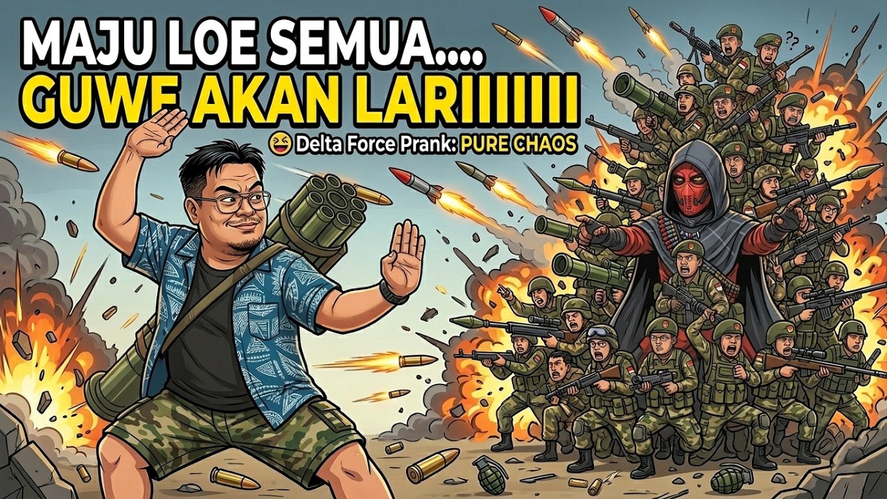 Pertempuran Warfare Warzone Warteg akan ku hadapi sebagai team Delta Force ter kacrut