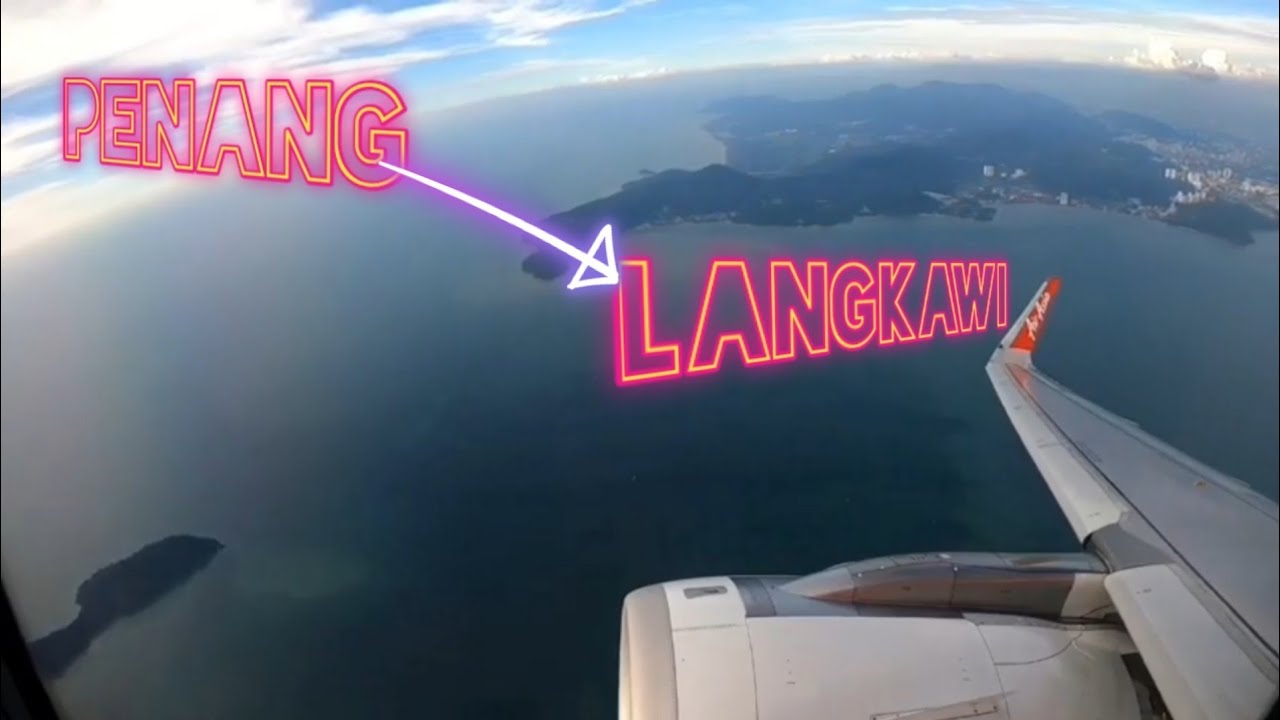 🔴Penang To Langkawi Flight - Travel vlog