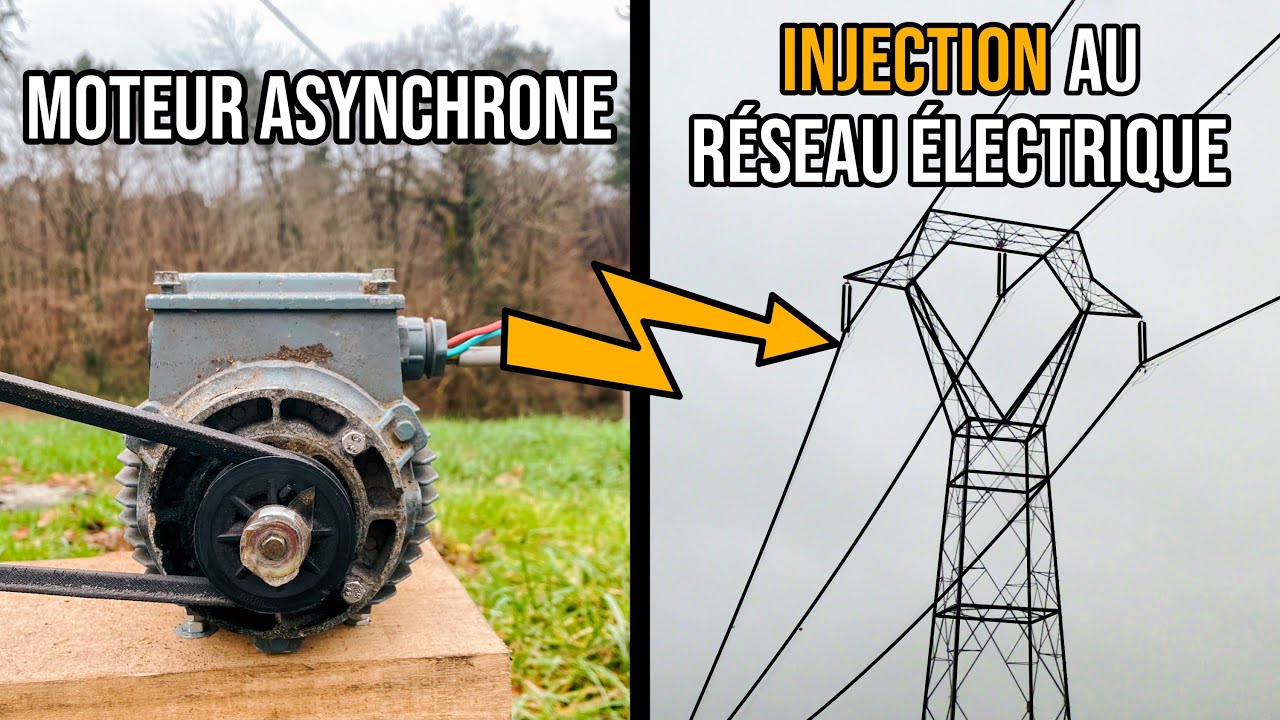 J'injecte au réseau avec un générateur asynchrone!!