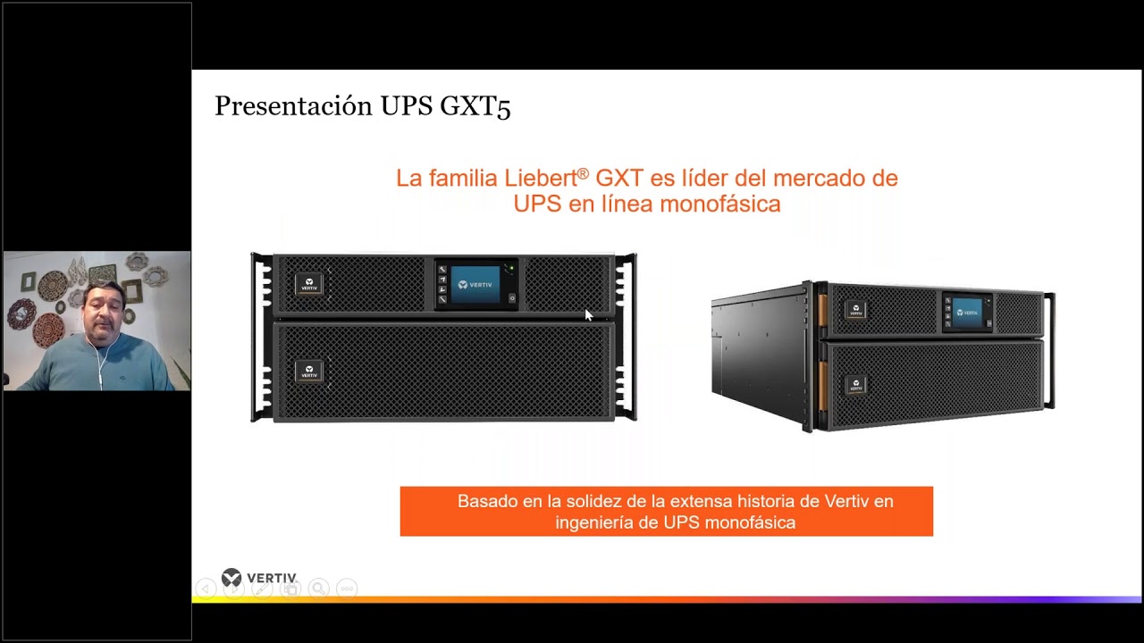 LANZAMIENTO UPS GXT5   VERTIV