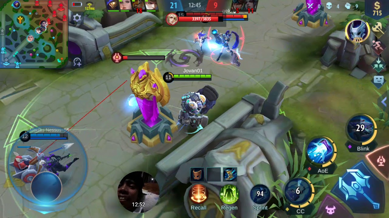 Tank Johnson|fighter emblem|build 6 boots plush fleeting time(LAUGHTRIP)