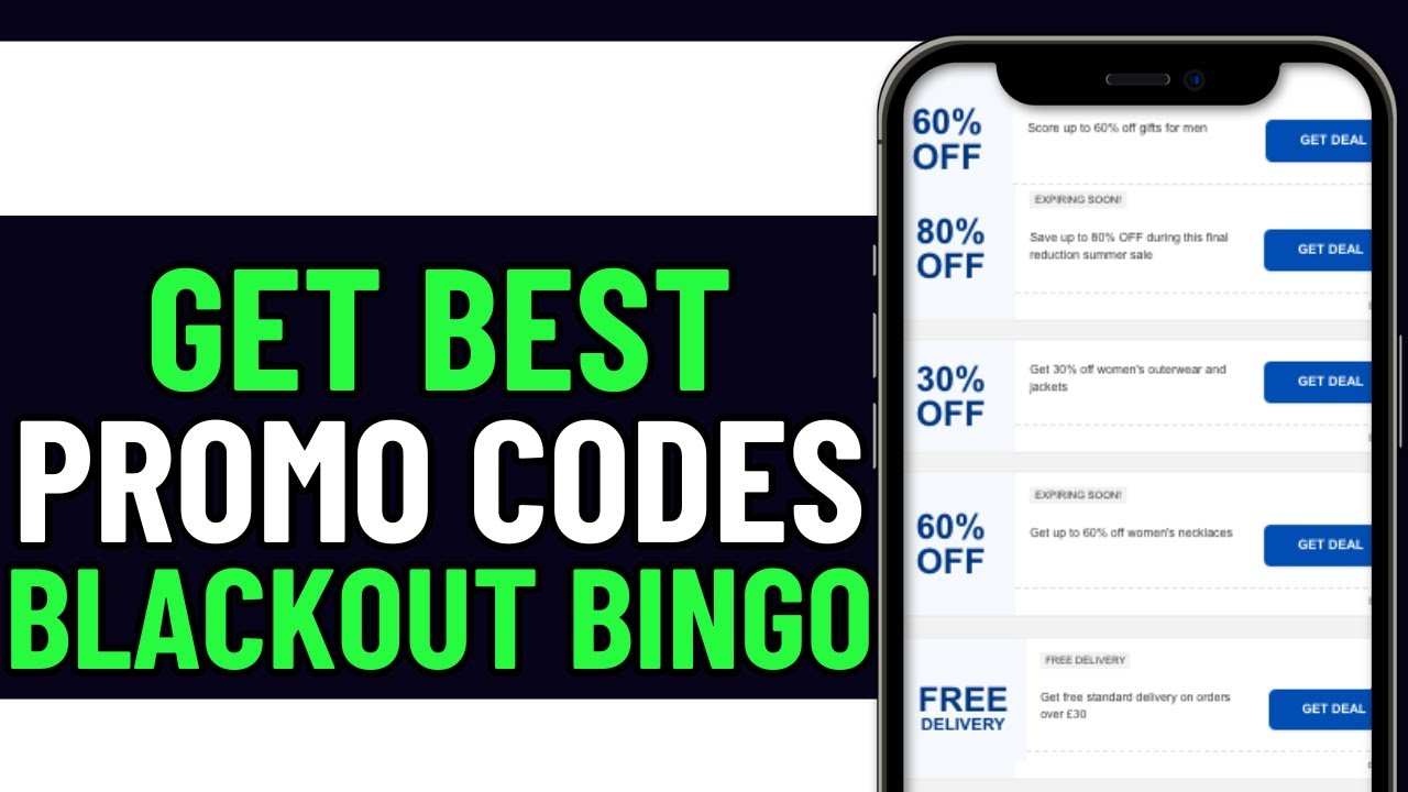 HOW TO GET BEST BLACKOUT BINGO PROMO CODE DISCOUNT 2025! (FULL GUIDE)