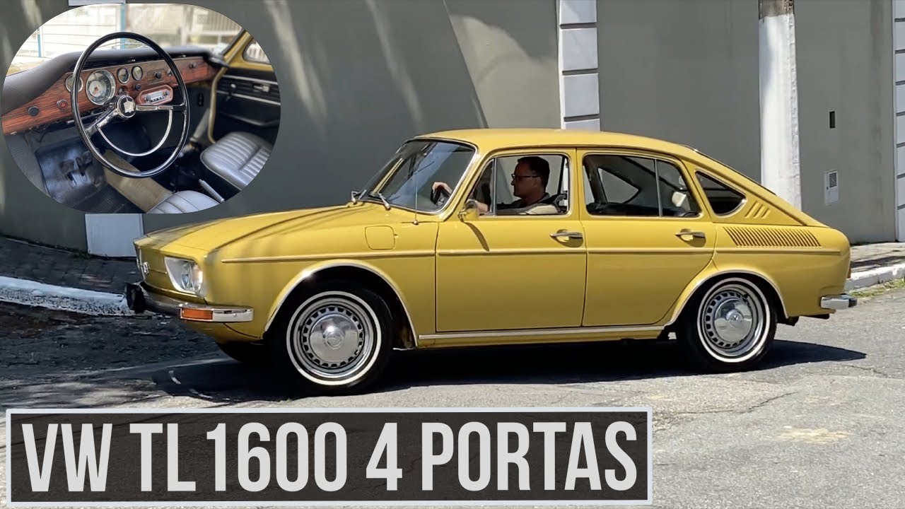 VW TL 1600 4 PORTAS: o preferido na praça | Garagem do Bellote TV