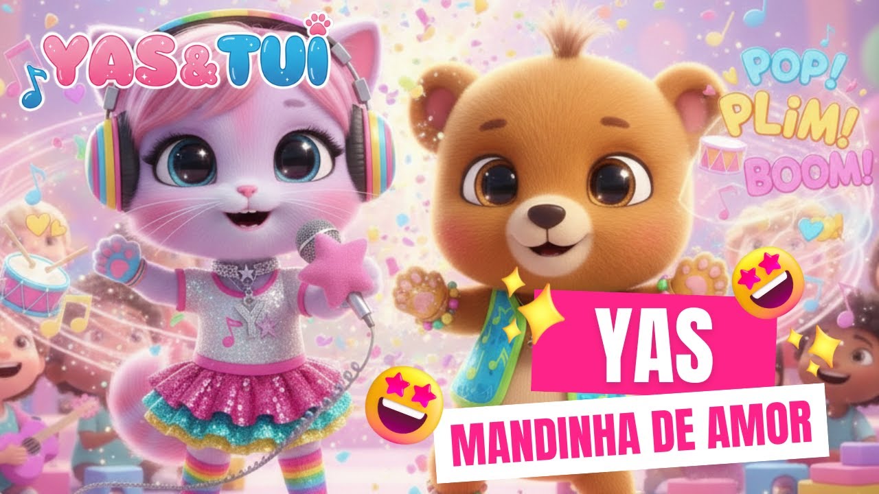 YAS - MANDINHA DE AMOR | Música Infantil | YAS & TUI