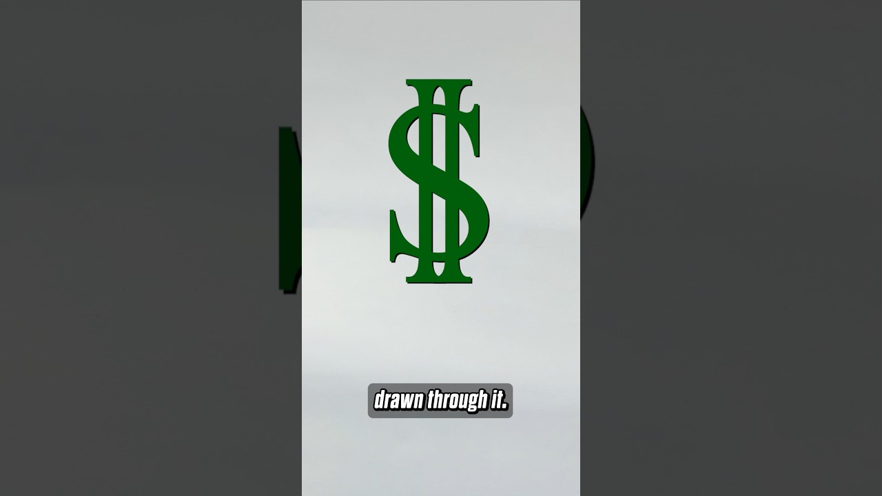 Why is this '$' the Symbol for Dollar? 💰🤑