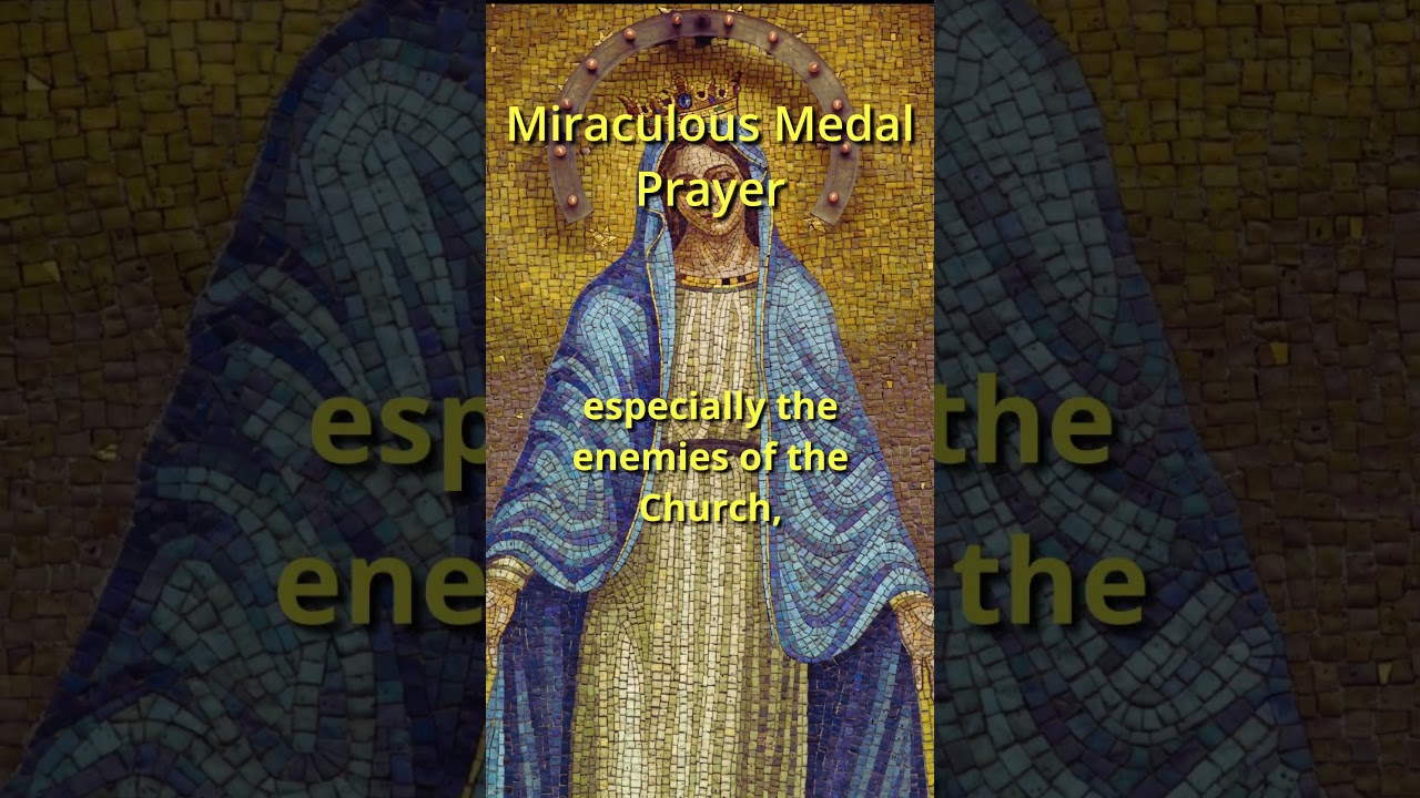 Miraculous Medal Prayer ✨ Urgent Intercession & Grace 