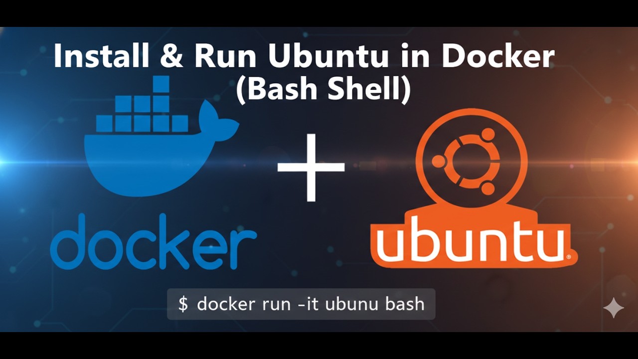 Install & Run Ubuntu in Docker (Bash Shell) | Docker Desktop Tutorial 2026 (Ubuntu Docker Image)
