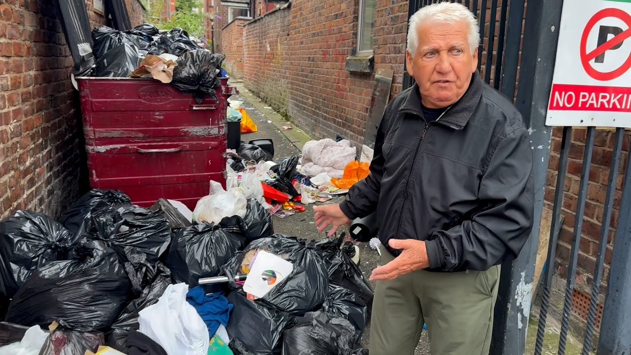Students spark fury by fly-tipping waste as they head home for summer | SWNS