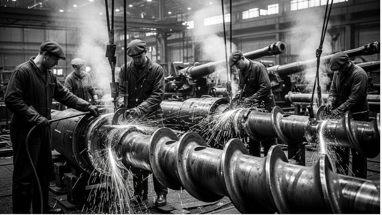 Britain Had No Molybdenum for Gun Barrels in 1941 — So Vickers Extracted It From Scrap Mining Drills