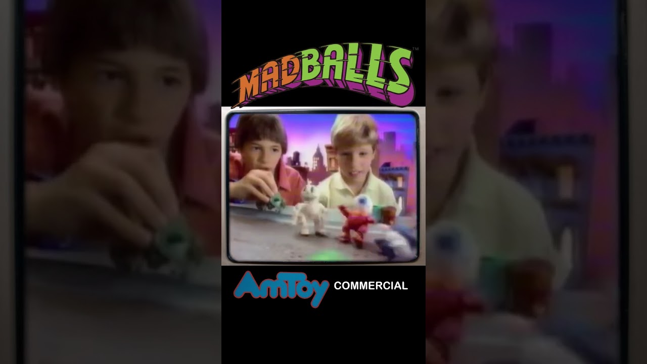Madballs Commercial for &ldquo;Head-Popping&rdquo; Action Figures #shorts