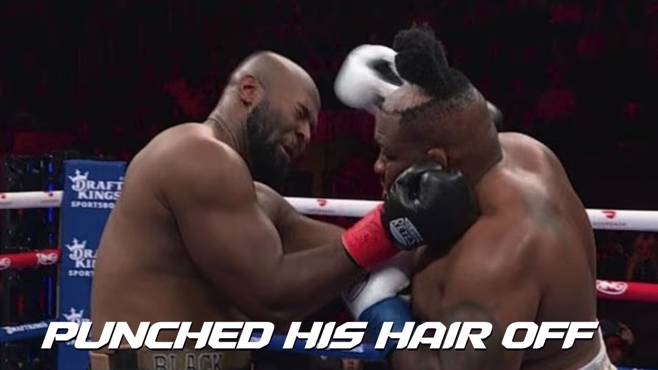 He Punched His Hair Off