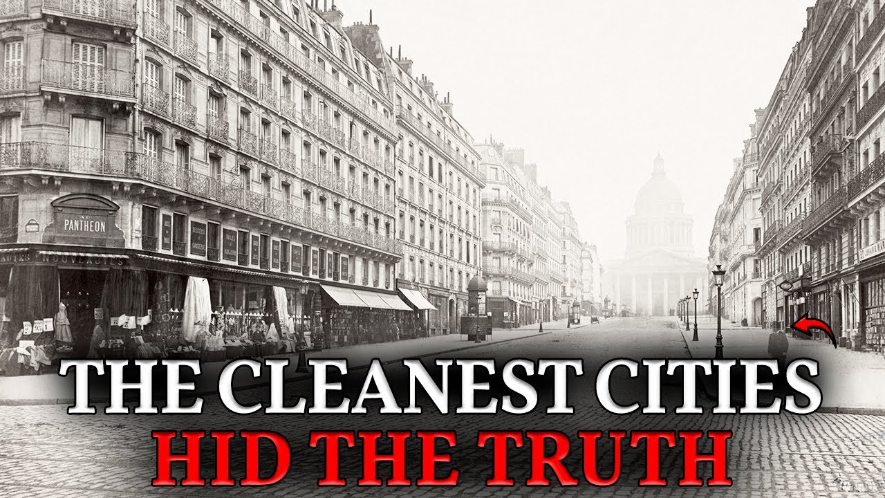 Sterile Cleanliness of 19th Century Cities! Where Did Tons of Waste Go? Were There NO Horses Yet?