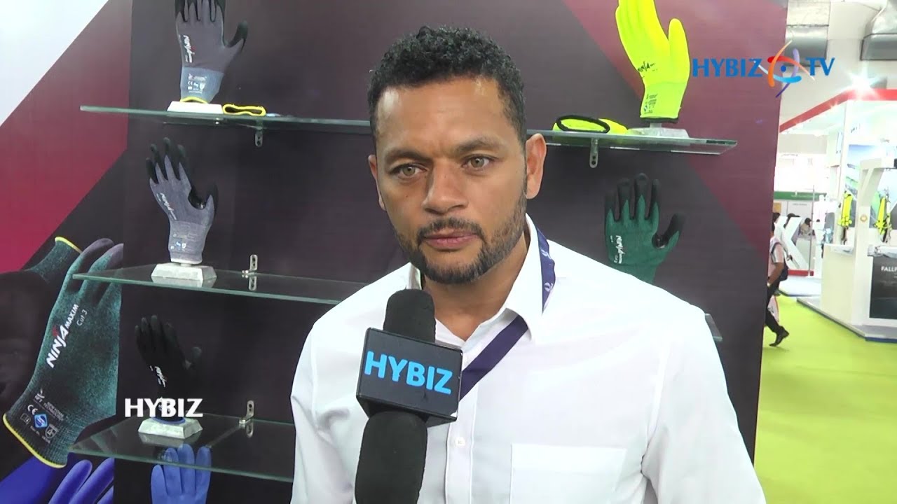 Ninja safety Gloves | OSH South India Expo -2018 | Hitex - Hyderabad
