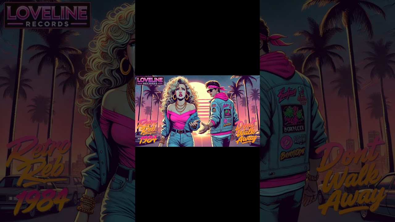 Retro Reb 1984 - Don't Walk Away - (Preview) #Ballad #Retro #music #80sinspired #RetroReb1984