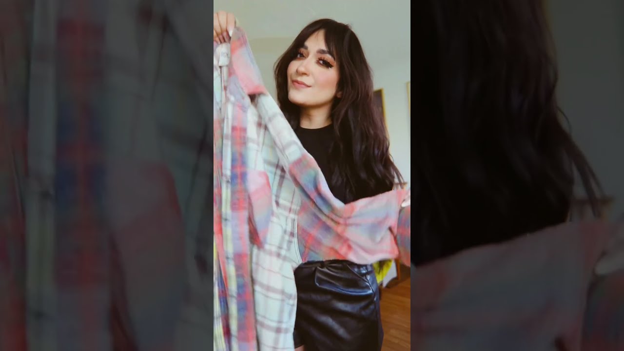 Plaid Flannel Outfit Inspiration for Midsize 