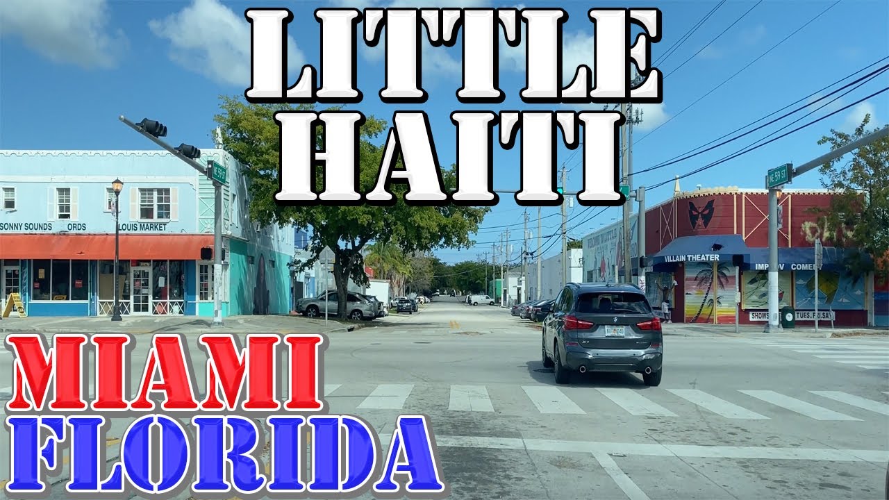 Little Haiti - Miami - Florida - 4K Neighborhood Drive