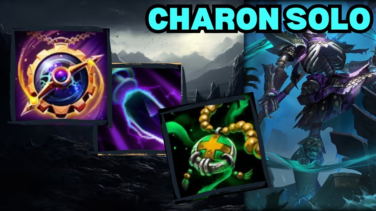 CHARON IS OUT!!! - Charon Solo Deity Smite 2 Gameplay